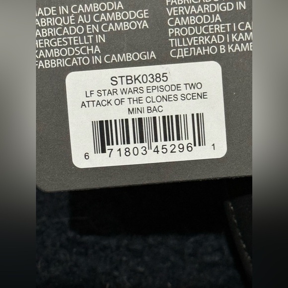 NWT Loungefly Star Wars Episode 2 Attack of the Clones scene backpack - Picture 12 of 12